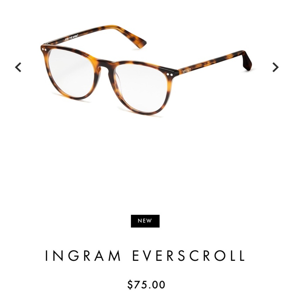MVMT everscroll ingram glasses (blue light glasses